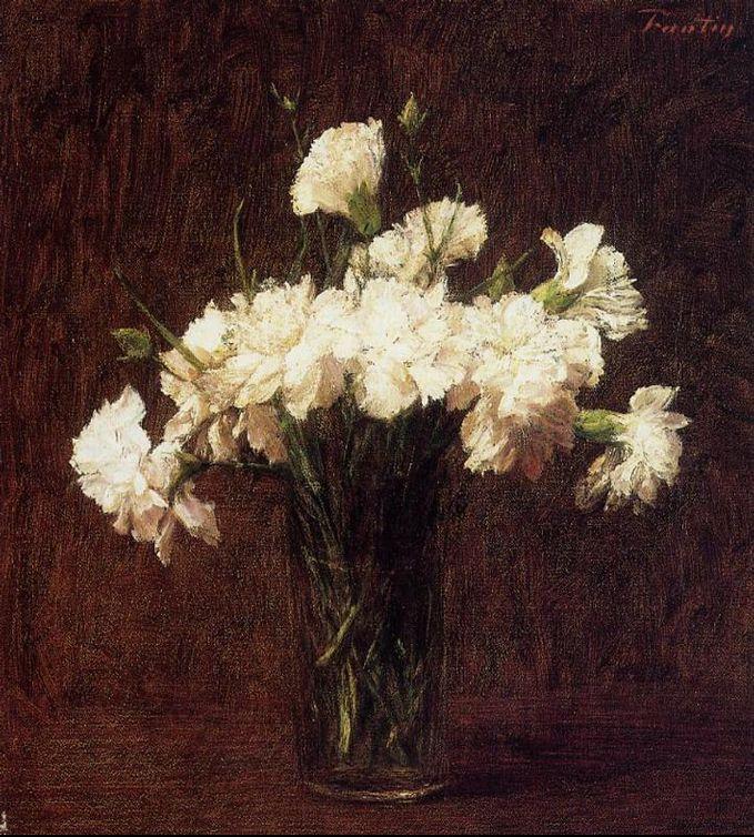 Carnations Canvas Paintings